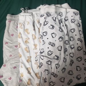 3 pair 3x sleepwear